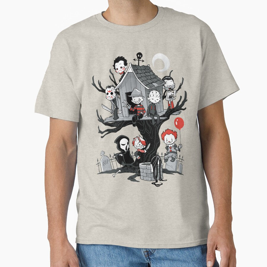 Horror House by dooomcat T-Shirts, Hoodie, Sweatshirt | BlankRebels.com (Image 1)
