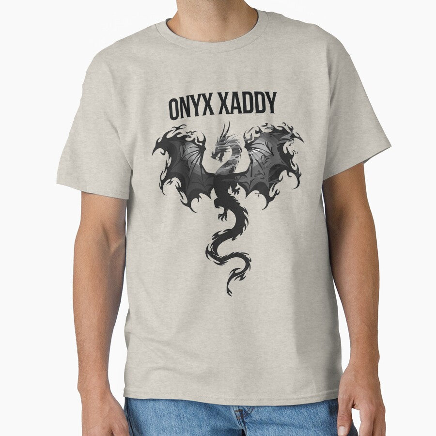 ONYX Xaddy Dragon Black - Bold & Mystical Art by Aagnyes T-Shirts, Hoodie, Sweatshirt | BlankRebels.com (Image 1)