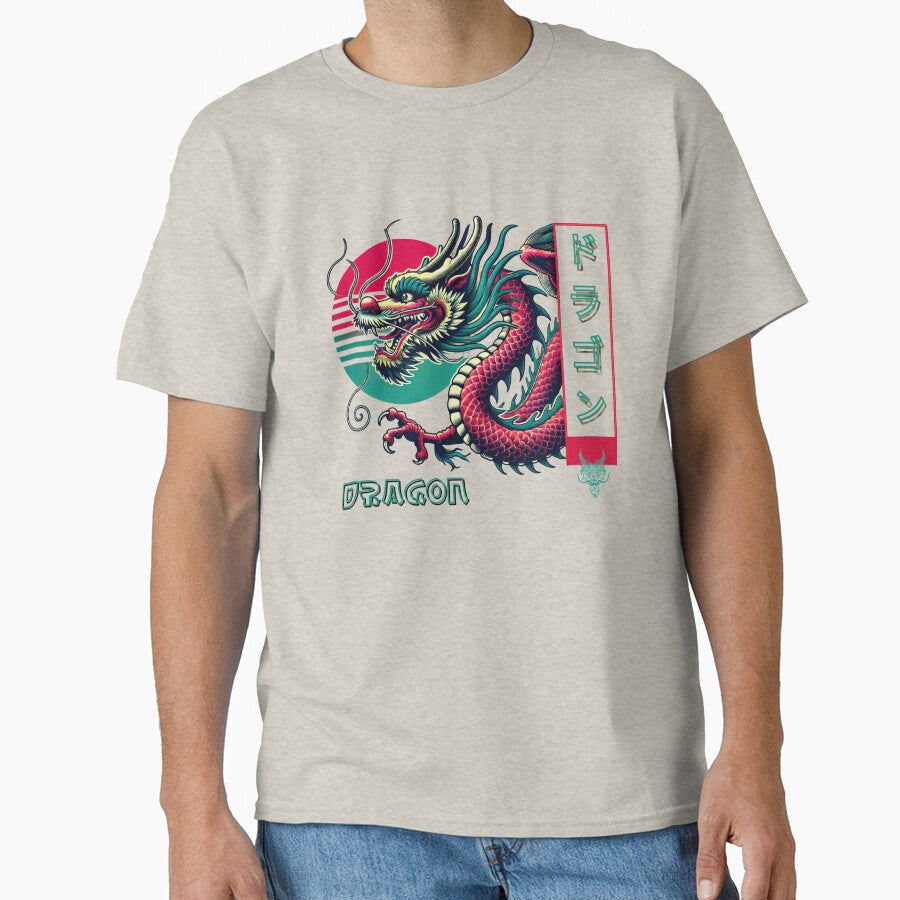 Dragon Japan - Classical Art by UrbanLayers T-Shirts, Hoodie, Sweatshirt | BlankRebels.com (Image 1)