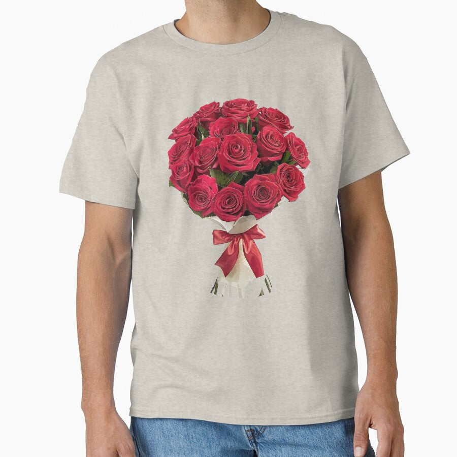 Valentine's Red Roses Bouquet by Pavnud T-Shirts, Hoodie, Sweatshirt | BlankRebels.com (Image 1)