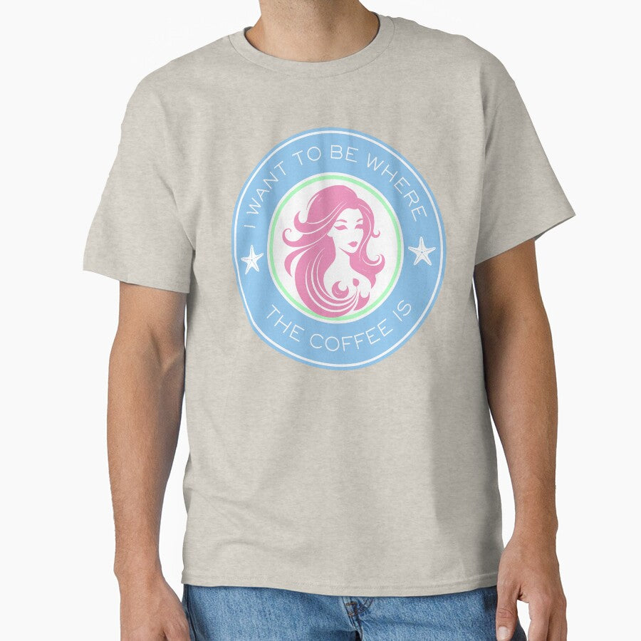 Mermaid Coffee by UtterlyCutterly T-Shirts, Hoodie, Sweatshirt | BlankRebels.com (Image 1)