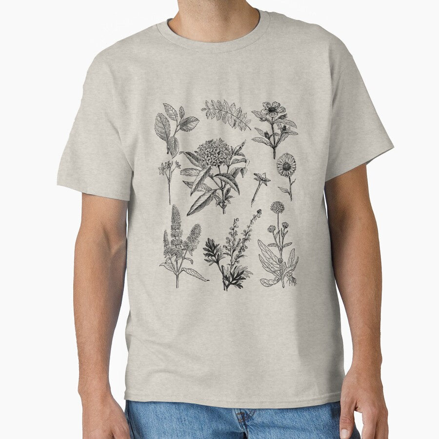 Vintage Flowers - Botanical Graphic by OutfitduJour T-Shirts, Hoodie, Sweatshirt | BlankRebels.com (Image 1)