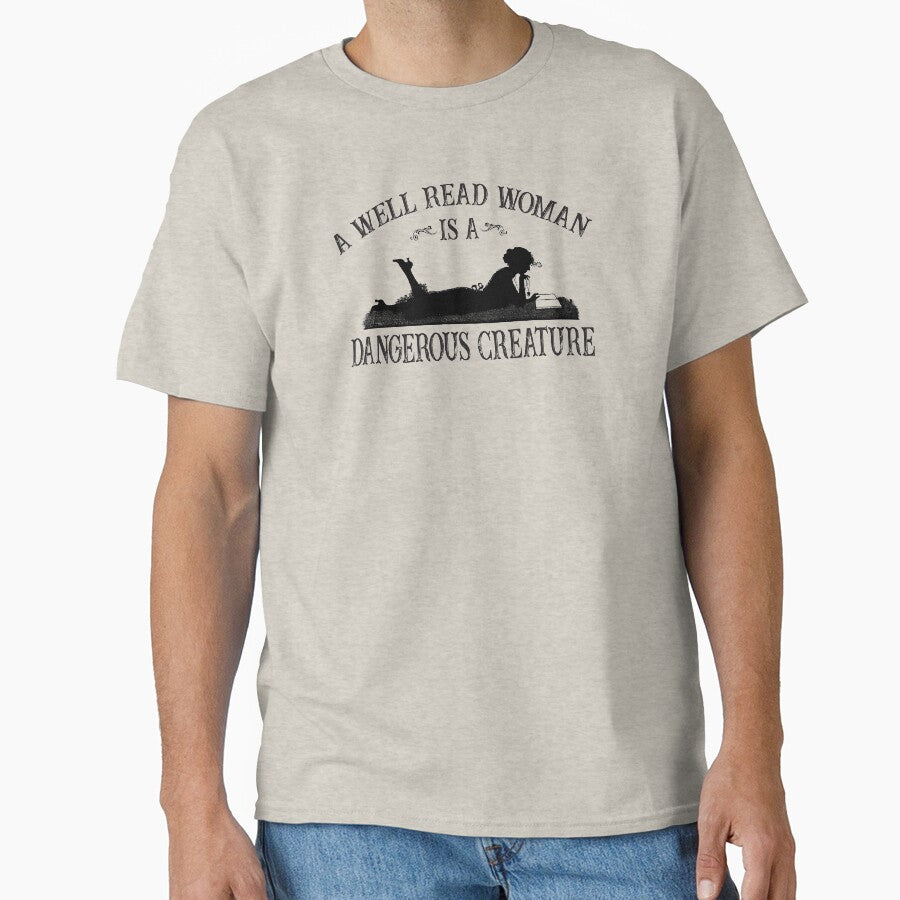 A well read woman by ouchmypancreas T-Shirts, Hoodie, Sweatshirt | BlankRebels.com (Image 1)
