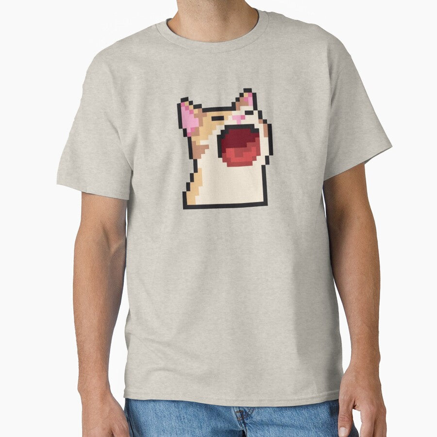 Funny cat pixel design by FrostCore1