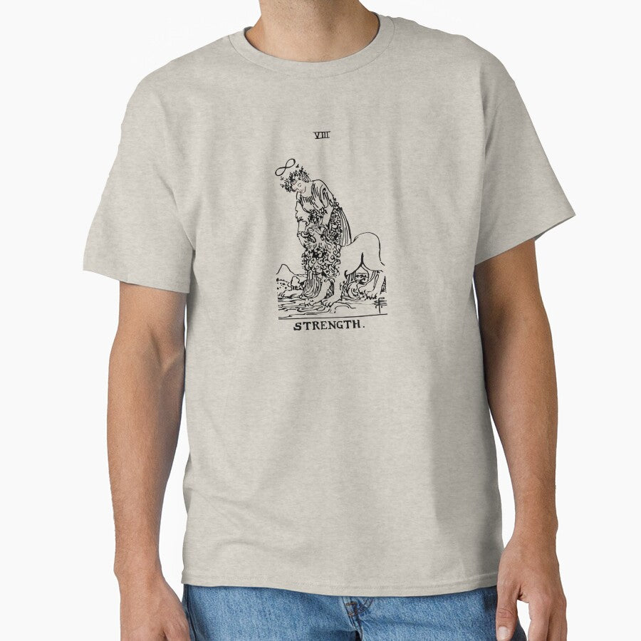 Strength tarot card deck by Michallandsberg T-Shirts, Hoodie, Sweatshirt | BlankRebels.com (Image 1)