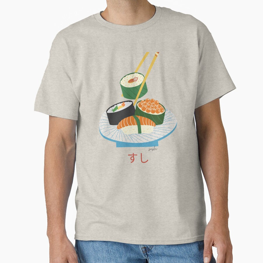すし - Yummy Sushi by KawaiiForAll T-Shirts, Hoodie, Sweatshirt | BlankRebels.com (Image 1)