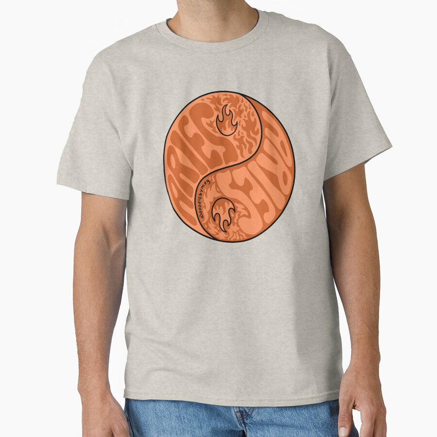 Aries Yin Yang by doodlebymeg T-Shirts, Hoodie, Sweatshirt | BlankRebels.com (Image 1)