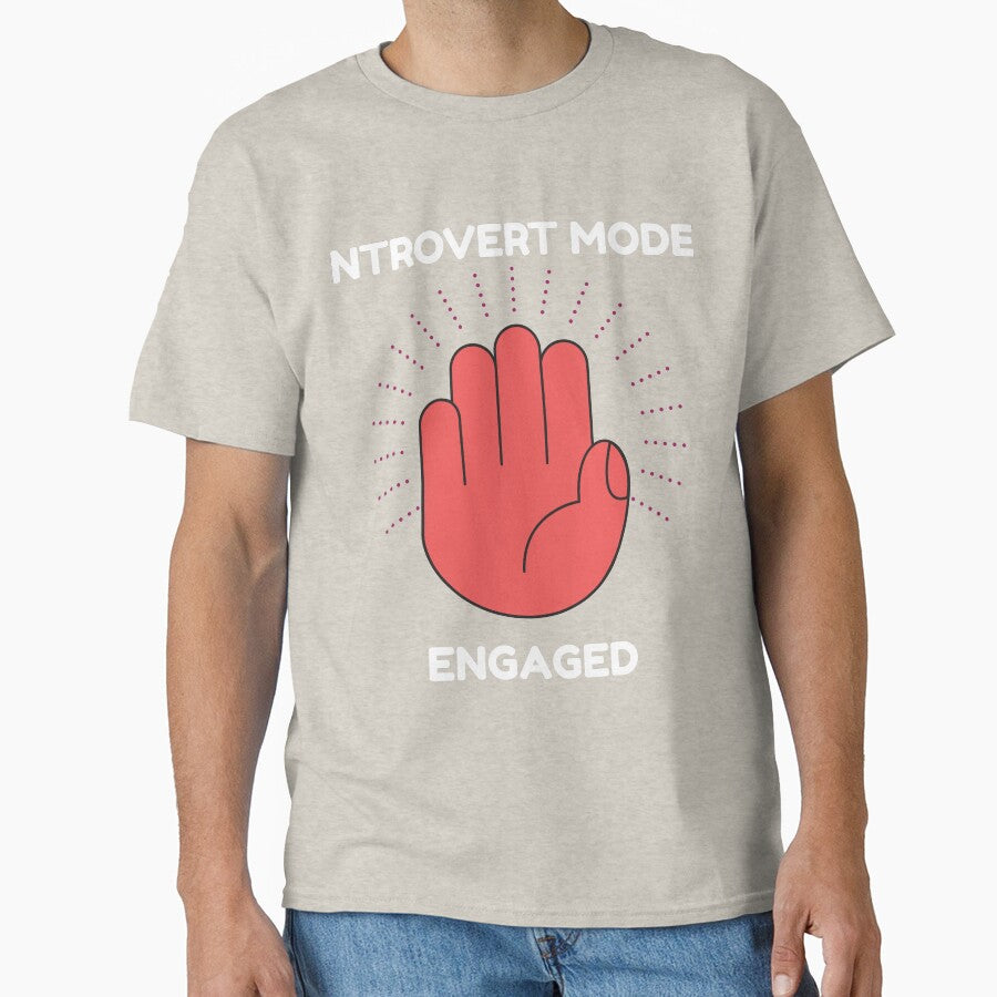 Engaged Fashion Introvert – Funny Introvert Graphic by ArnoDesign33 T-Shirts, Hoodie, Sweatshirt | BlankRebels.com (Image 1)