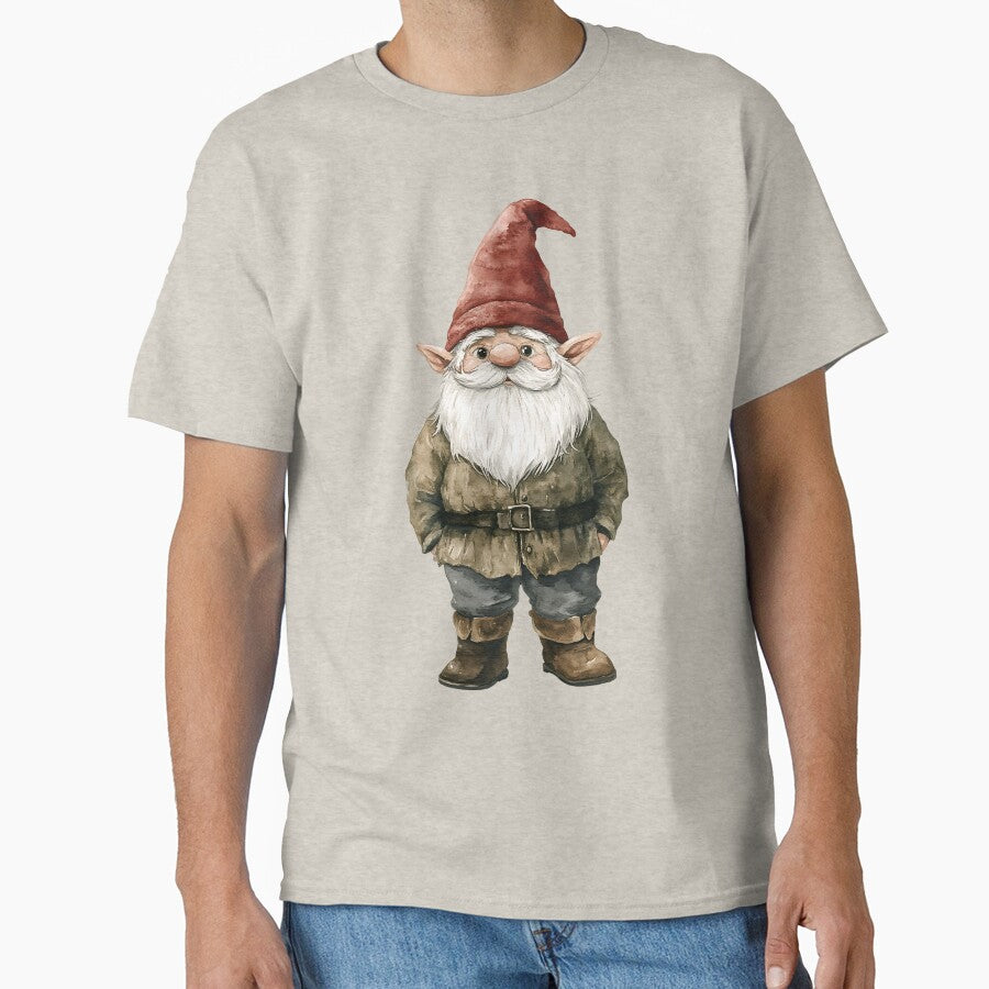 Rustic Cottagecore Gnome by bapupa T-Shirts, Hoodie, Sweatshirt | BlankRebels.com (Image 1)