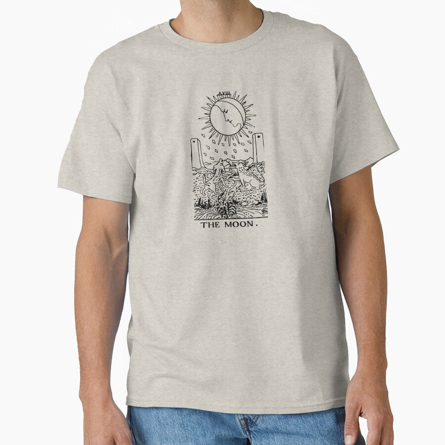 The Moon tarot card deck by Michallandsberg T-Shirts, Hoodie, Sweatshirt | BlankRebels.com (Image 1)