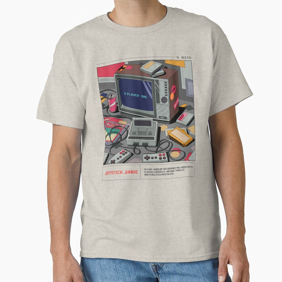 Joystick Junkie Gaming by JameZible T-Shirts, Hoodie, Sweatshirt | BlankRebels.com (Image 1)