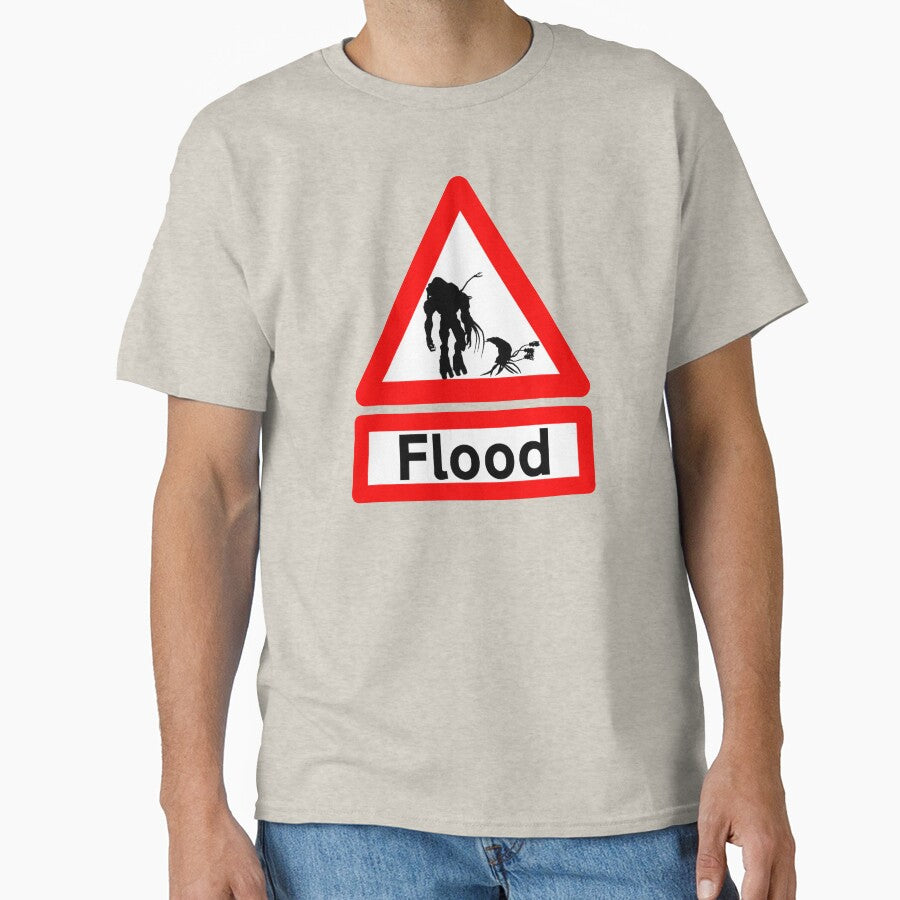 Warning Flood by OfficeShedInd T-Shirts, Hoodie, Sweatshirt | BlankRebels.com (Image 1)