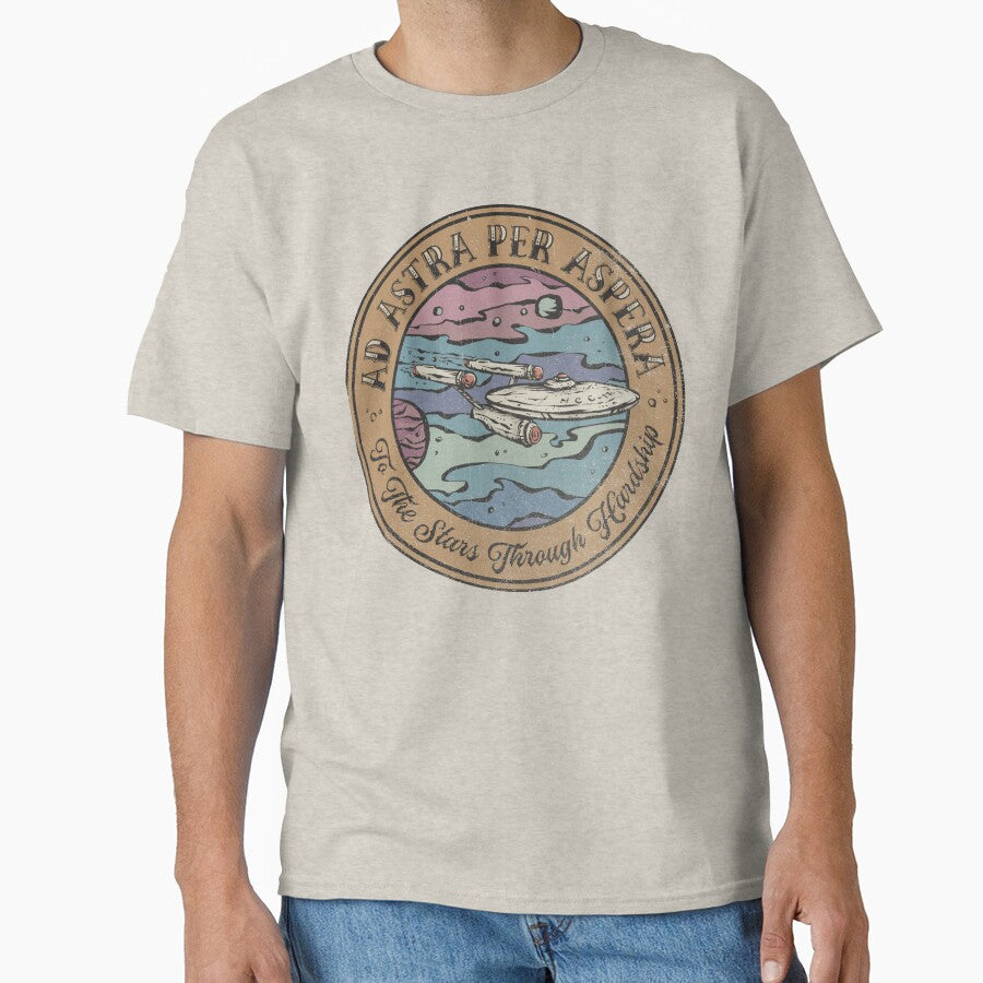 Ad Astra Per Aspera by kg07 T-Shirts, Hoodie, Sweatshirt | BlankRebels.com (Image 1)