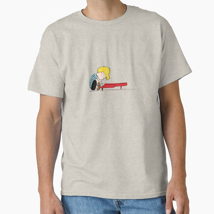 Piano Man Peanuts Schroeder Mens Many Colors Fan From Us by thompsonui T-Shirts, Hoodie, Sweatshirt (Image 1)