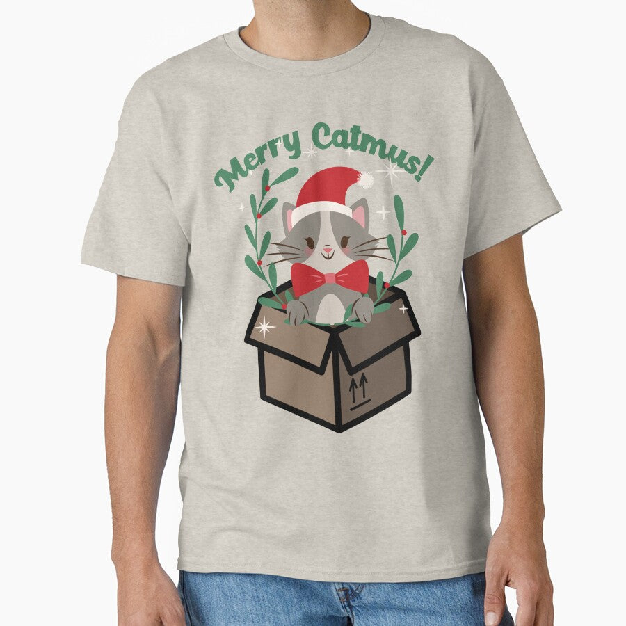TRLT Merry Catmus by trtlpod T-Shirts, Hoodie, Sweatshirt | BlankRebels.com (Image 1)