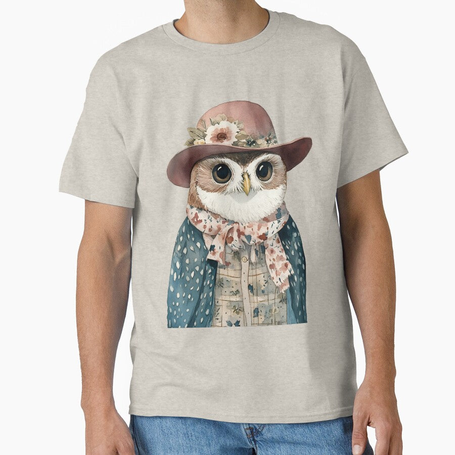Cottagecore Owl by bapupa T-Shirts, Hoodie, Sweatshirt | BlankRebels.com (Image 1)