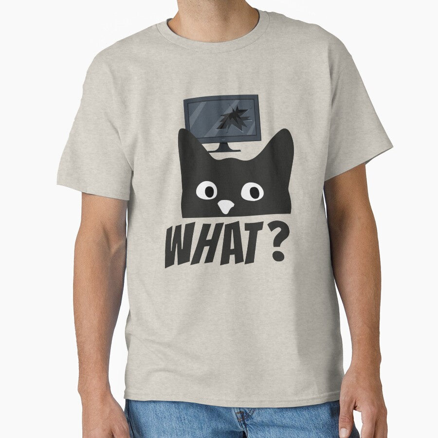 Cat What? Destructive Black Cat T-Shirts, Hoodie, Sweatshirt