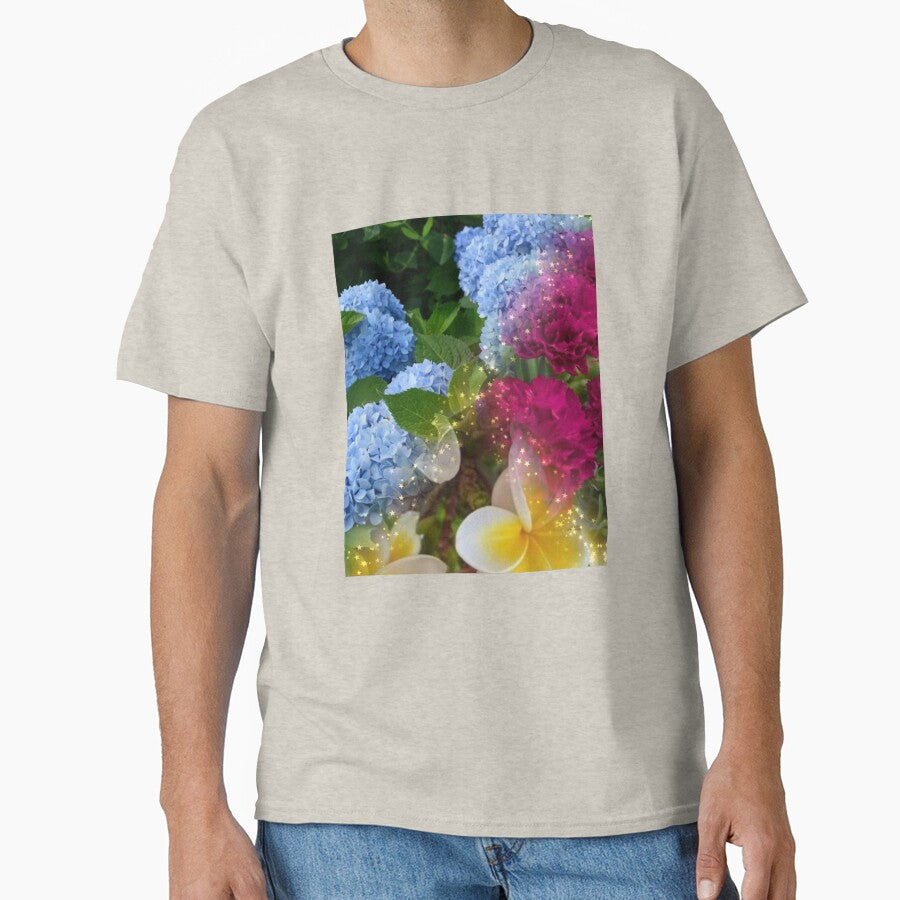 Elegant Red Rose Floral Art | Love & Passion Aesthetic by VeenaArtStudio T-Shirts, Hoodie, Sweatshirt (Image 1)