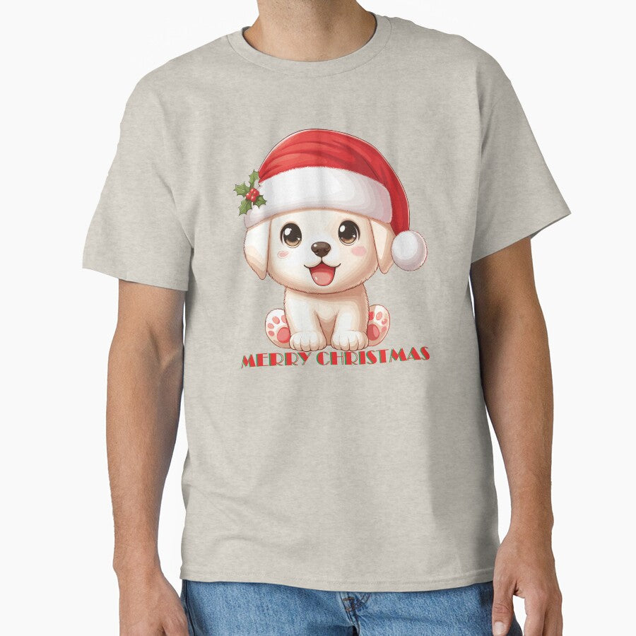 Cute Christmas Labrador Puppy by MCDPShop T-Shirts, Hoodie, Sweatshirt | BlankRebels.com (Image 1)