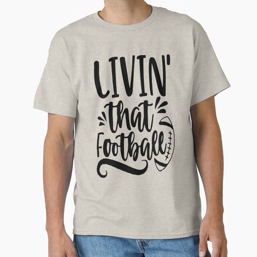 livin' that football by trip of a lifestyle T-Shirts, Hoodie, Sweatshirt | BlankRebels.com (Image 1)