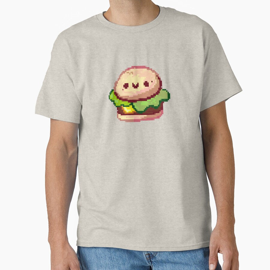Pixel art Hamburger by Artofmayara T-Shirts, Hoodie, Sweatshirt | BlankRebels.com (Image 1)