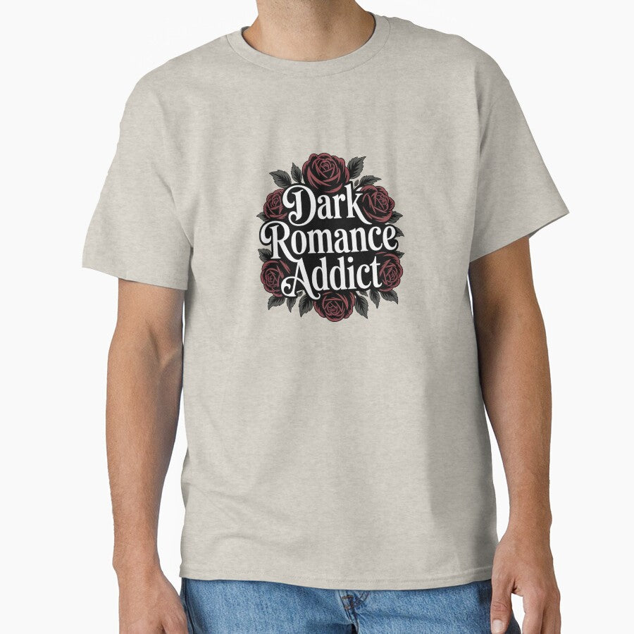 Dark Romance Addict – Gothic Book Lover Design by Love Between Pages T-Shirts, Hoodie, Sweatshirt | BlankRebels.com (Image 1)