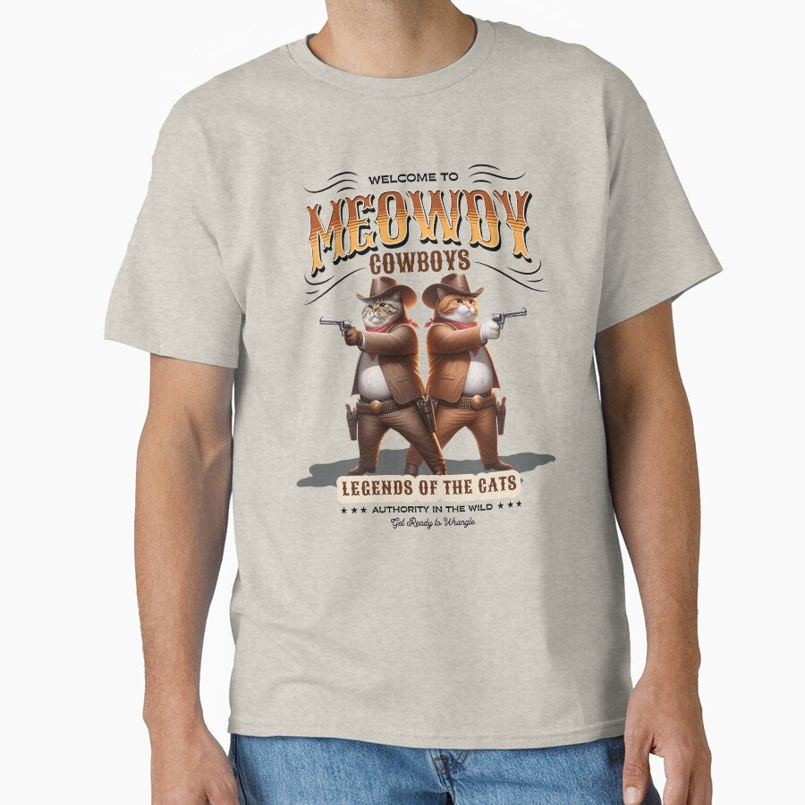 Meowdy cowboy by JansenGS T-Shirts, Hoodie, Sweatshirt | BlankRebels.com (Image 1)