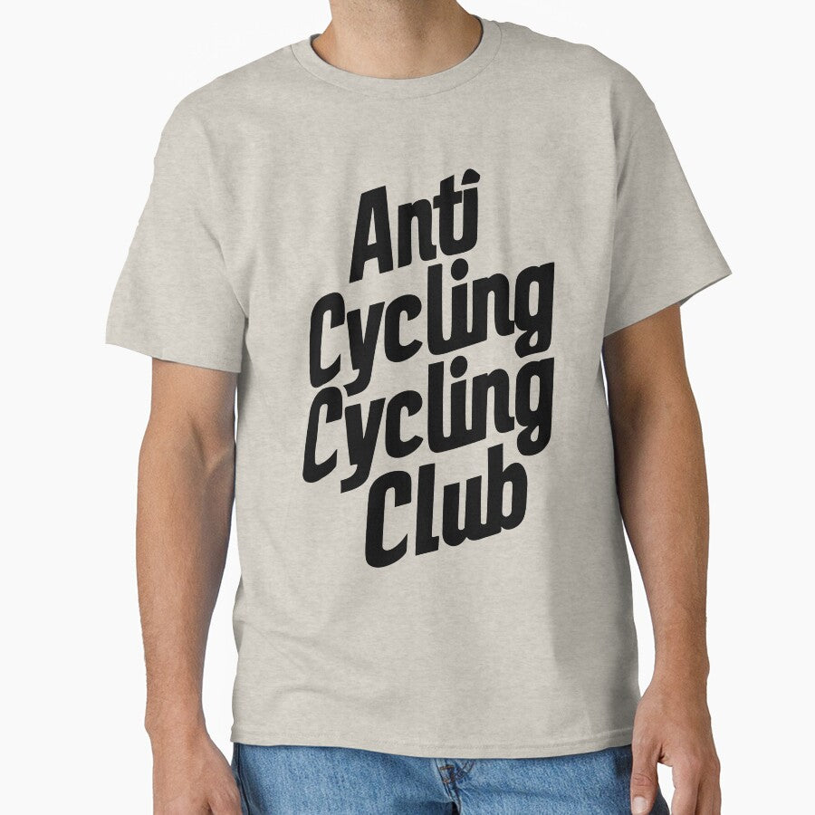 Anti Cycling Cycling Club - modern design by Vashy56 T-Shirts, Hoodie, Sweatshirt | BlankRebels.com (Image 1)