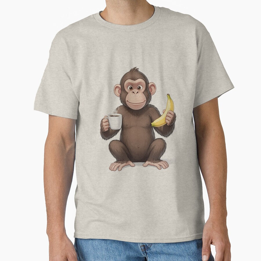 Programmer Monkey — Funny Coding Life Illustration by WearContext T-Shirts, Hoodie, Sweatshirt | BlankRebels.com (Image 1)