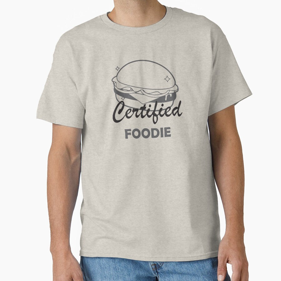 Certified Foodie by notasimp T-Shirts, Hoodie, Sweatshirt | BlankRebels.com (Image 1)