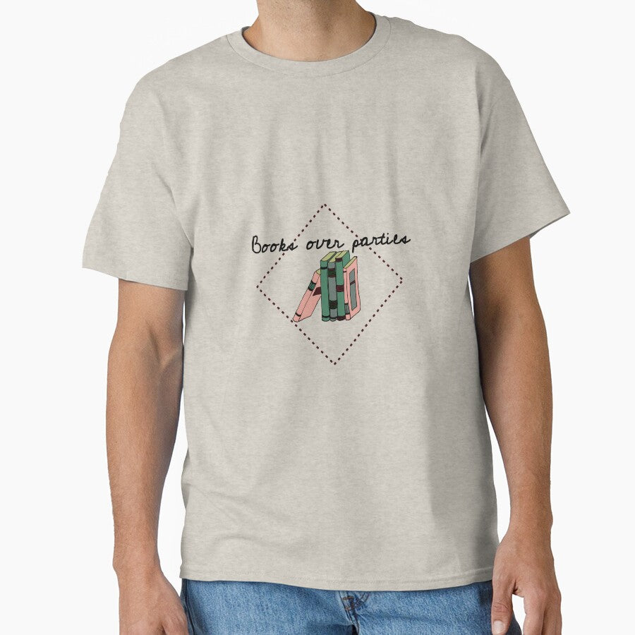 Books over parties by PBerry T-Shirts, Hoodie, Sweatshirt | BlankRebels.com (Image 1)