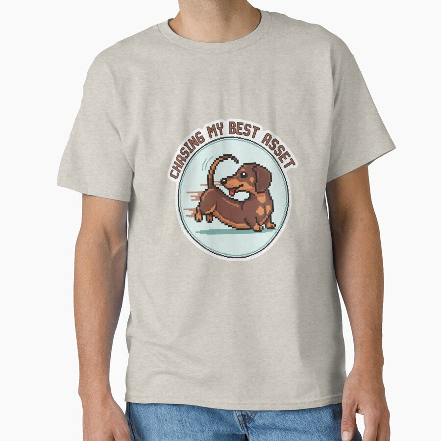 Dachshund Dogdog Pixel Sticker by Nubitra T-Shirts, Hoodie, Sweatshirt | BlankRebels.com (Image 1)