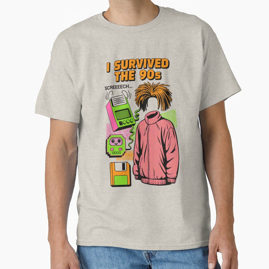 I Survived the 90s by YCFART T-Shirts, Hoodie, Sweatshirt | BlankRebels.com (Image 1)