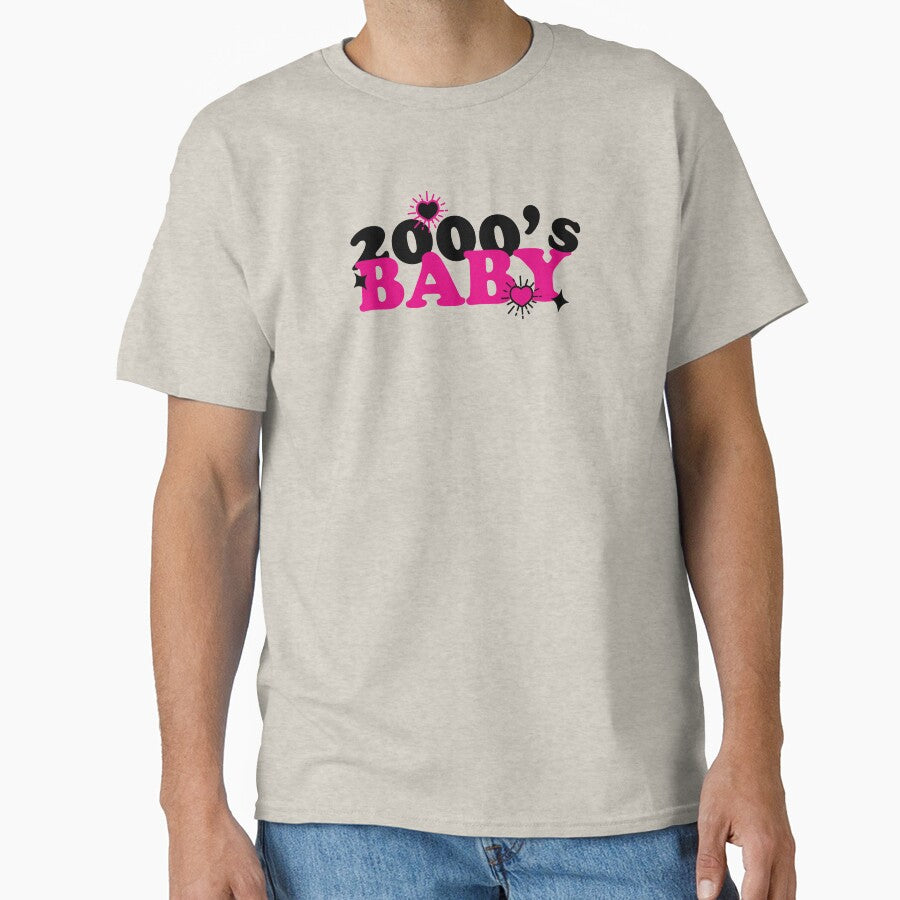 2000's Baby Y2k Graphic Tee, 2000's Baby Aesthetic Shirt, by chipmuckdesignn Hoodie, Sweatshirt | BlankRebels.com (Image 1)