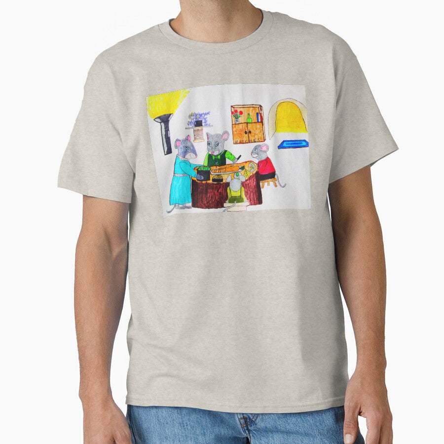THANKSGIVING AT THE MOUSE HOUSE by JoAnnHayden T-Shirts, Hoodie, Sweatshirt | BlankRebels.com (Image 1)