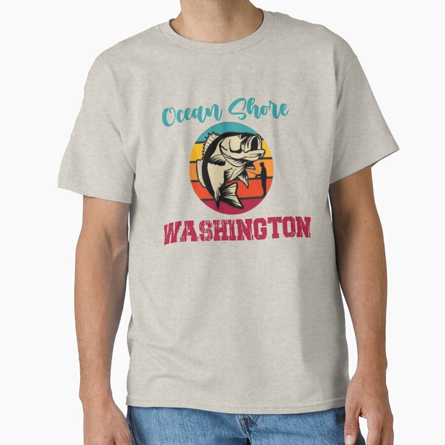 OCEAN SHORES WASHINGTON by SamalexDesigns T-Shirts, Hoodie, Sweatshirt | BlankRebels.com (Image 1)