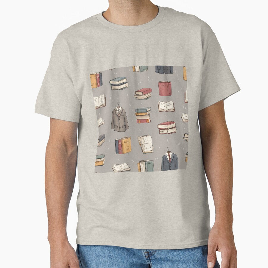 Vintage Dark Academia Pattern by bapupa T-Shirts, Hoodie, Sweatshirt | BlankRebels.com (Image 1)