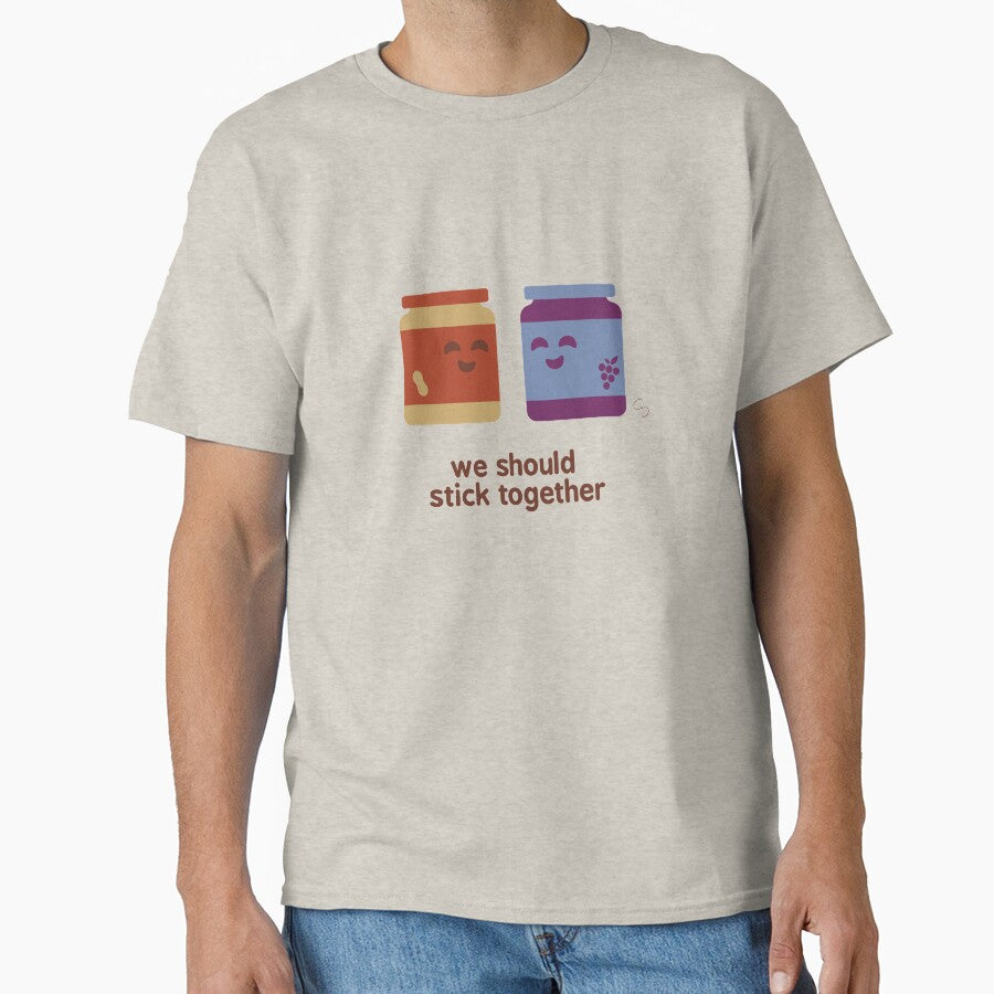 Foodie Buddies - We Should Stick Together by zacrizy T-Shirts, Hoodie, Sweatshirt | BlankRebels.com (Image 1)