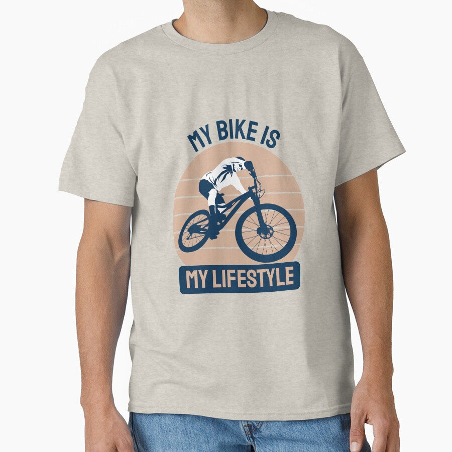 MY BIKE IS MY LIFESTYLE by HASSANBADRI2050 T-Shirts, Hoodie, Sweatshirt | BlankRebels.com (Image 1)