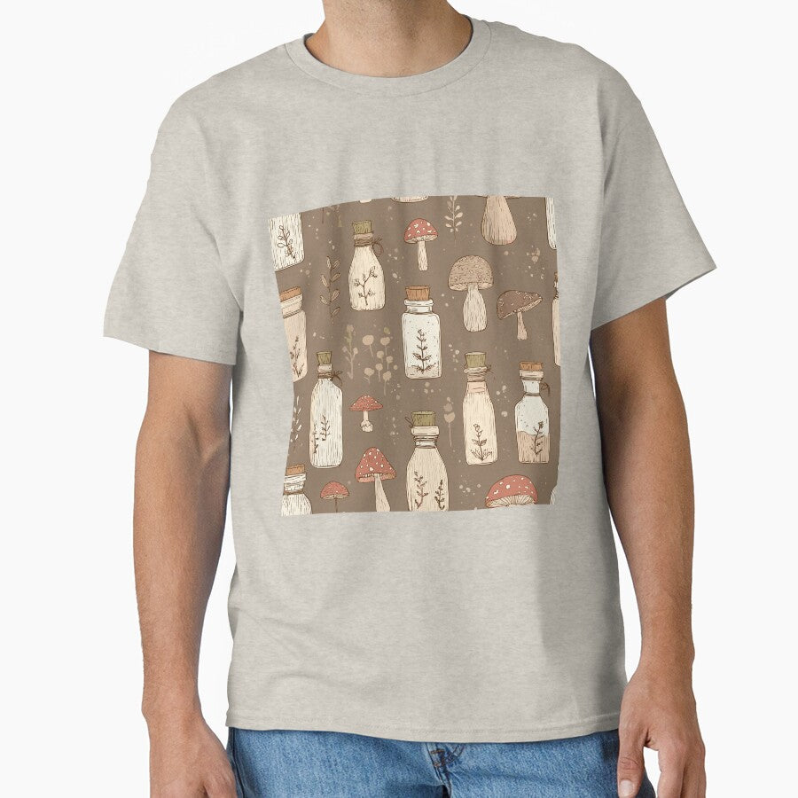 Rustic Cottagecore Pattern by bapupa T-Shirts, Hoodie, Sweatshirt | BlankRebels.com (Image 1)