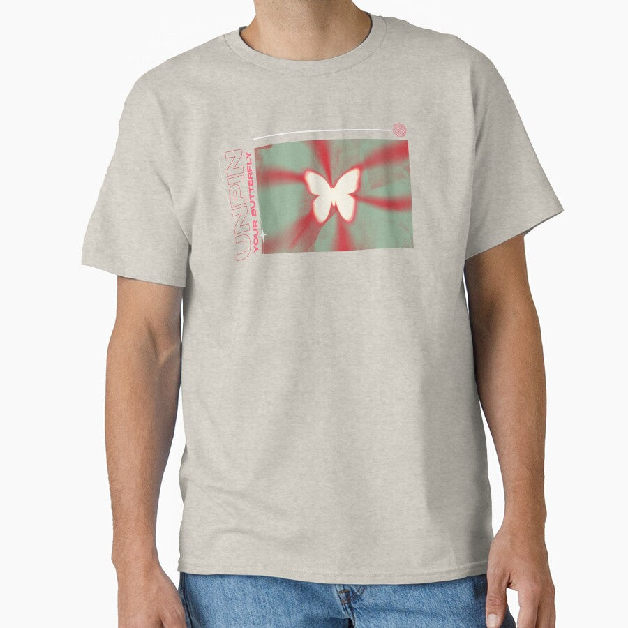 Unpin Your Butterfly Y2K Style Design by Yestertee T-Shirts, Hoodie, Sweatshirt | BlankRebels.com (Image 1)