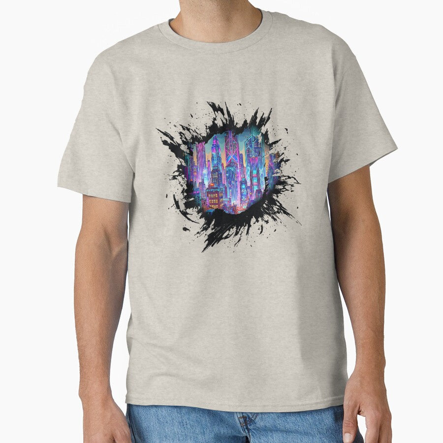 MonoChroma Rift Collection - Cyberpunk by MonoChromaStore T-Shirts, Hoodie, Sweatshirt | BlankRebels.com (Image 1)