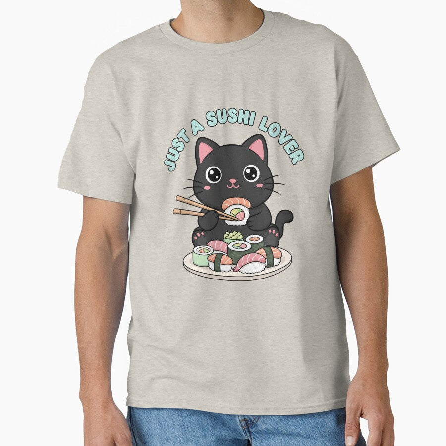 Just a Sushi Lover by dudelinart T-Shirts, Hoodie, Sweatshirt | BlankRebels.com (Image 1)