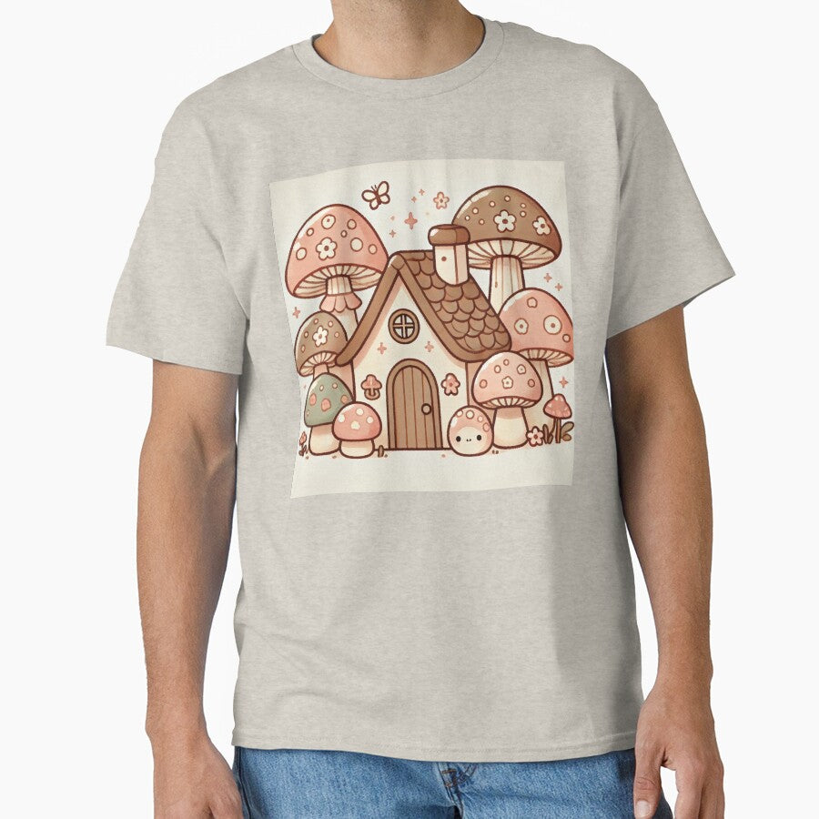 Cottagecore Mushroom Nature Aesthetic by Marchica T-Shirts, Hoodie, Sweatshirt | BlankRebels.com (Image 1)