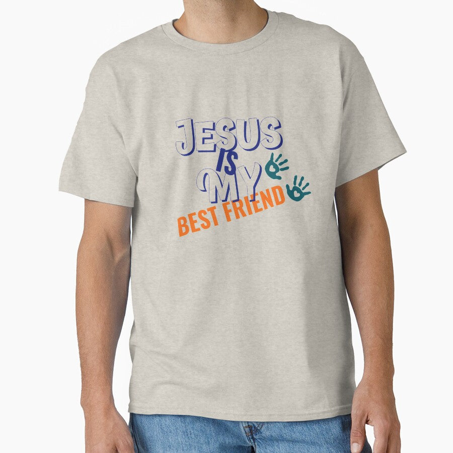 Jesus is my best Friend by soul-T T-Shirts, Hoodie, Sweatshirt | BlankRebels.com (Image 1)