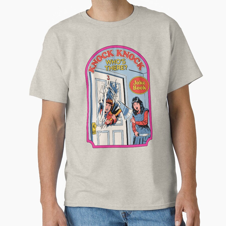 Knock Knock, Who's There by Steven Rhodes T-Shirts, Hoodie, Sweatshirt | BlankRebels.com (Image 1)