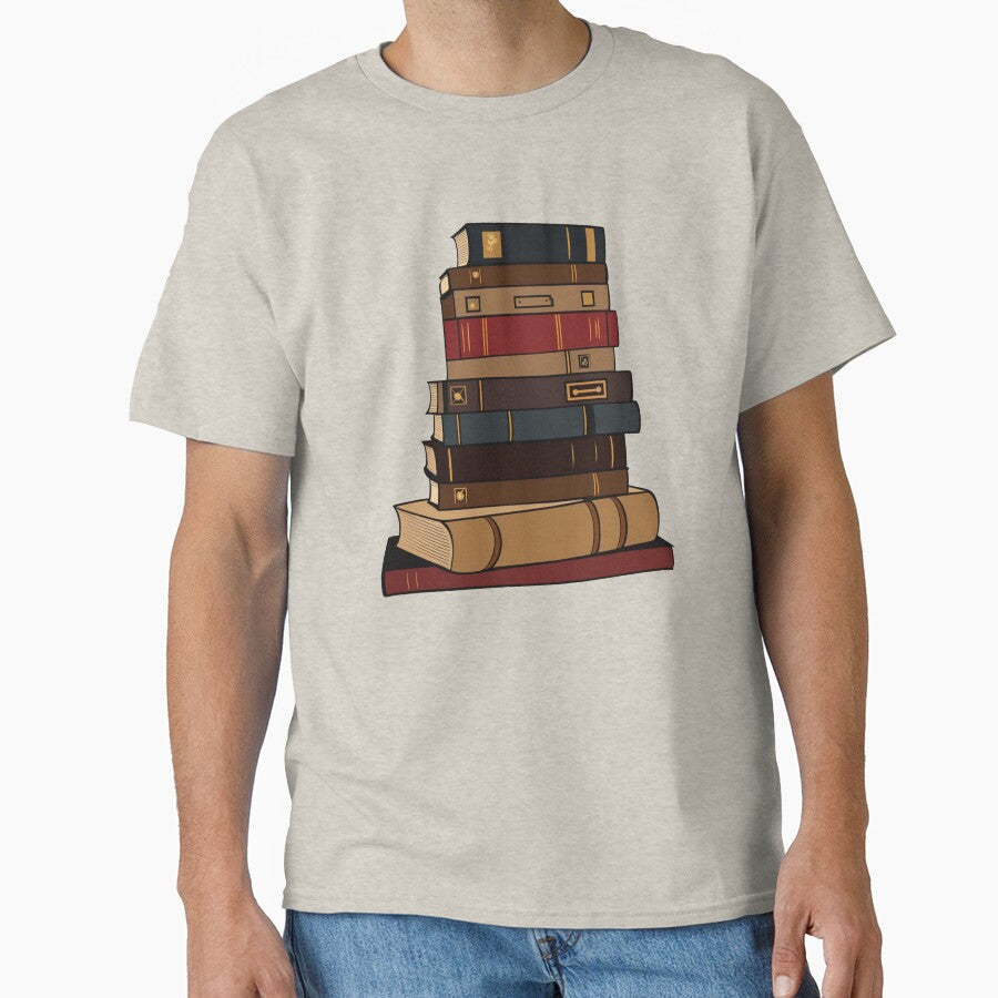 Book Stacks by PatternInArt T-Shirts, Hoodie, Sweatshirt | BlankRebels.com (Image 1)