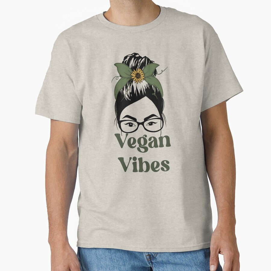 Vegan Vibes girl by Wild Whispers T-Shirts, Hoodie, Sweatshirt | BlankRebels.com (Image 1)