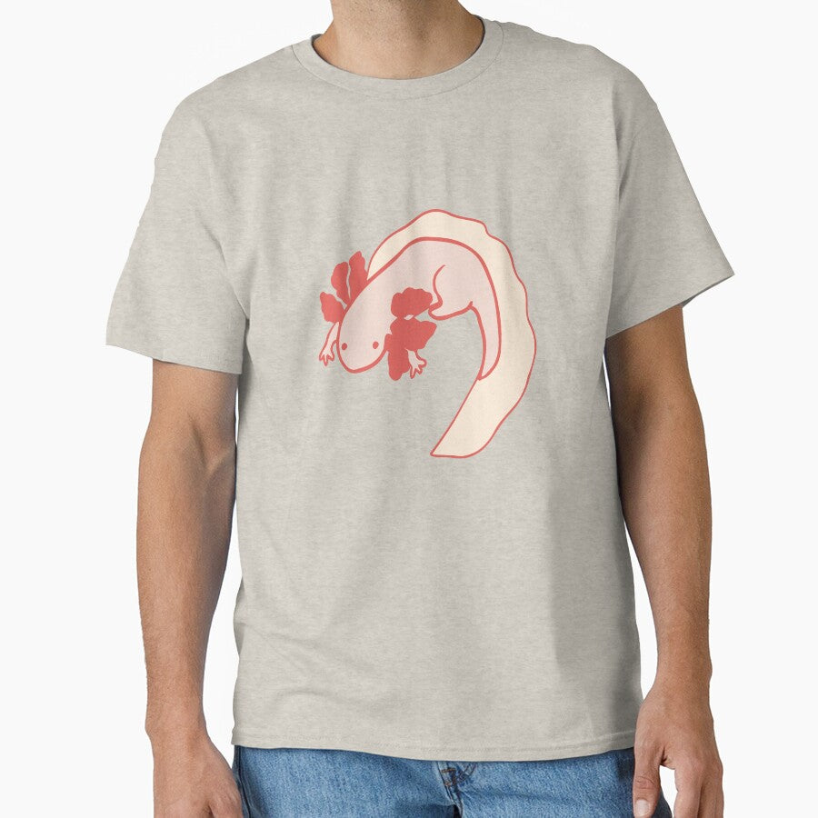 Albino Axolotl by Art-Lyss T-Shirts, Hoodie, Sweatshirt | BlankRebels.com (Image 1)