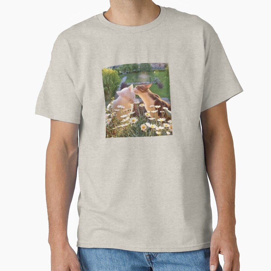 Cottage core cats by Crunchypaper T-Shirts, Hoodie, Sweatshirt | BlankRebels.com (Image 1)